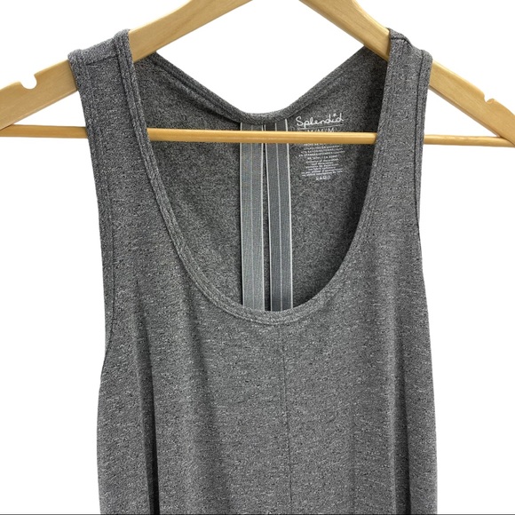 NWT Splendid Open Back Workout Active Tank Shirt - Picture 7 of 14